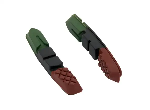 Force Bremsbeläge Ersatz V green/schwarz/braun
