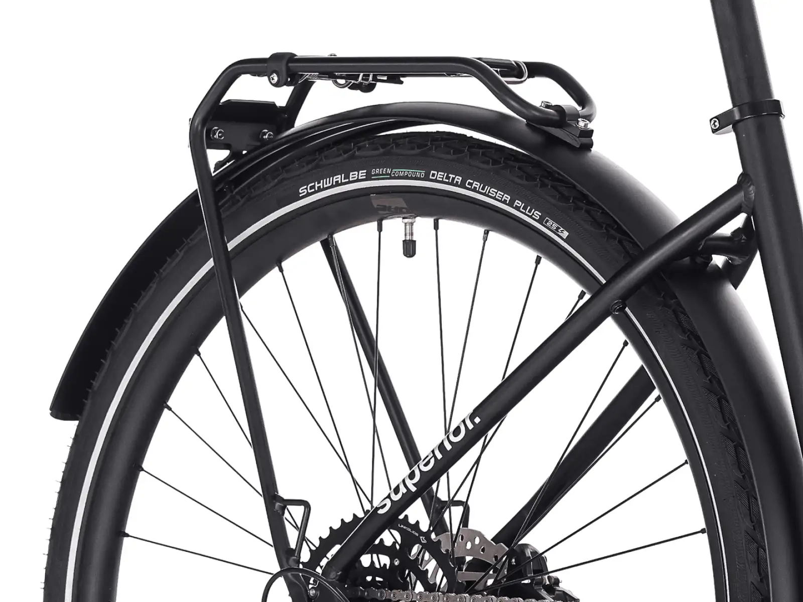 Superior Blox 6.4 T MS Stadtfahrrad mattschwarz