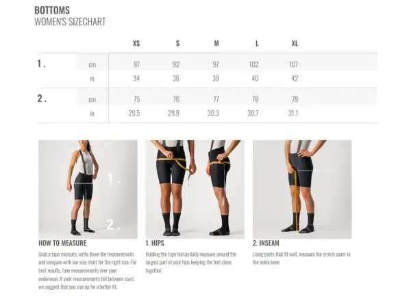 Castelli Free Aero Race S Damen Trägershorts mit Einsatz Black
