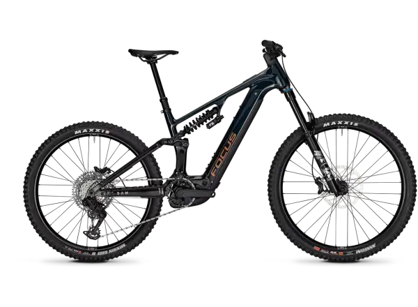 Focus SAM 8 600Wh vollgefedertes E-Bike Classicgreen / Obsidianblack