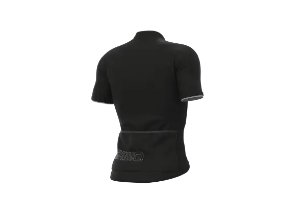 Alé Solid Colour Block Herren Kurzarmtrikot schwarz