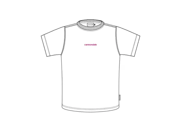 Cannondale Lifestyle Unisex T-Shirt Kurzarm White/Orc