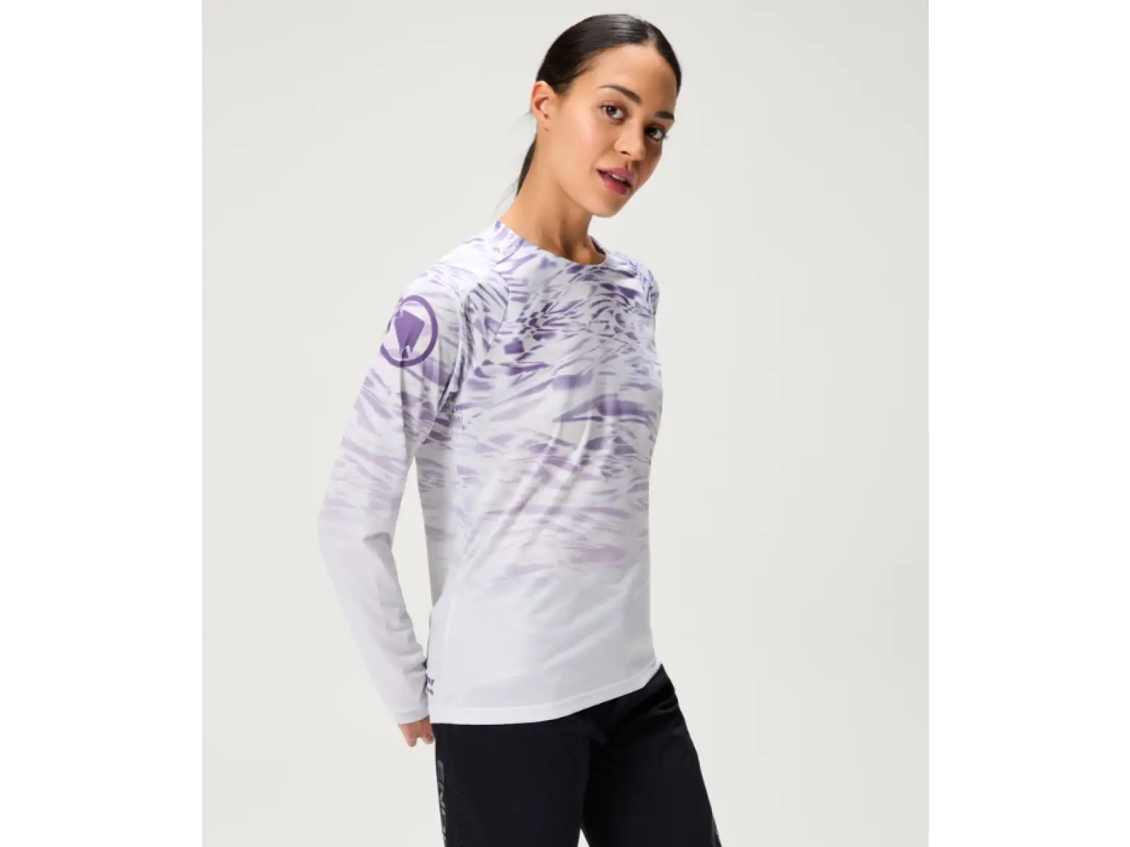 Endura LTD Marble Damen-Trikot Langarm Heather