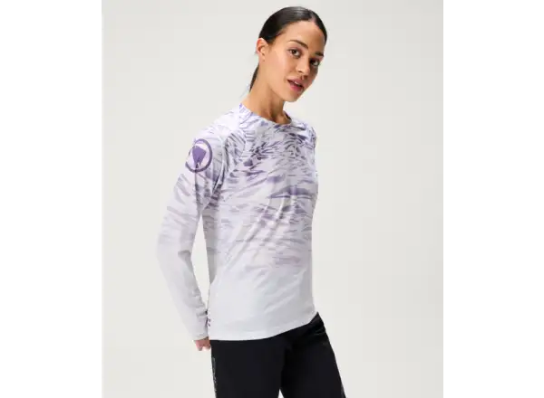 Endura LTD Marble Damen-Trikot Langarm Heather