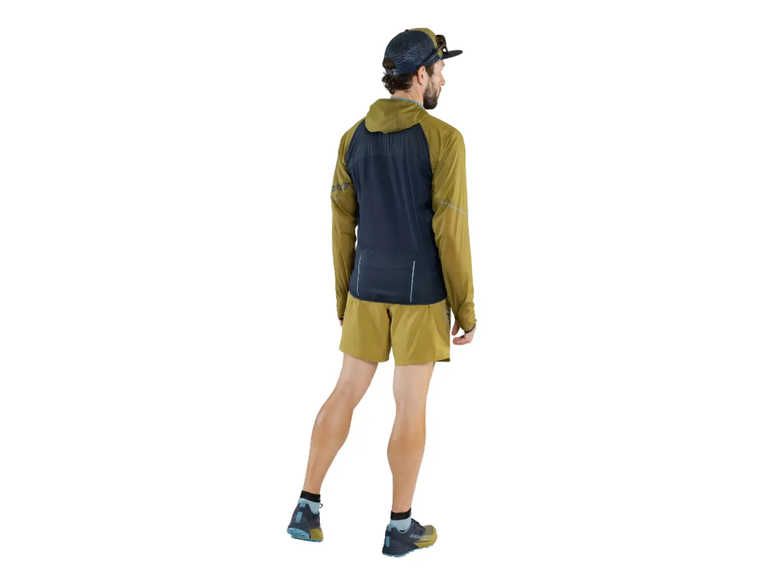 Dynafit Alpine Pro 2v1 Herren-Laufshorts Army.
