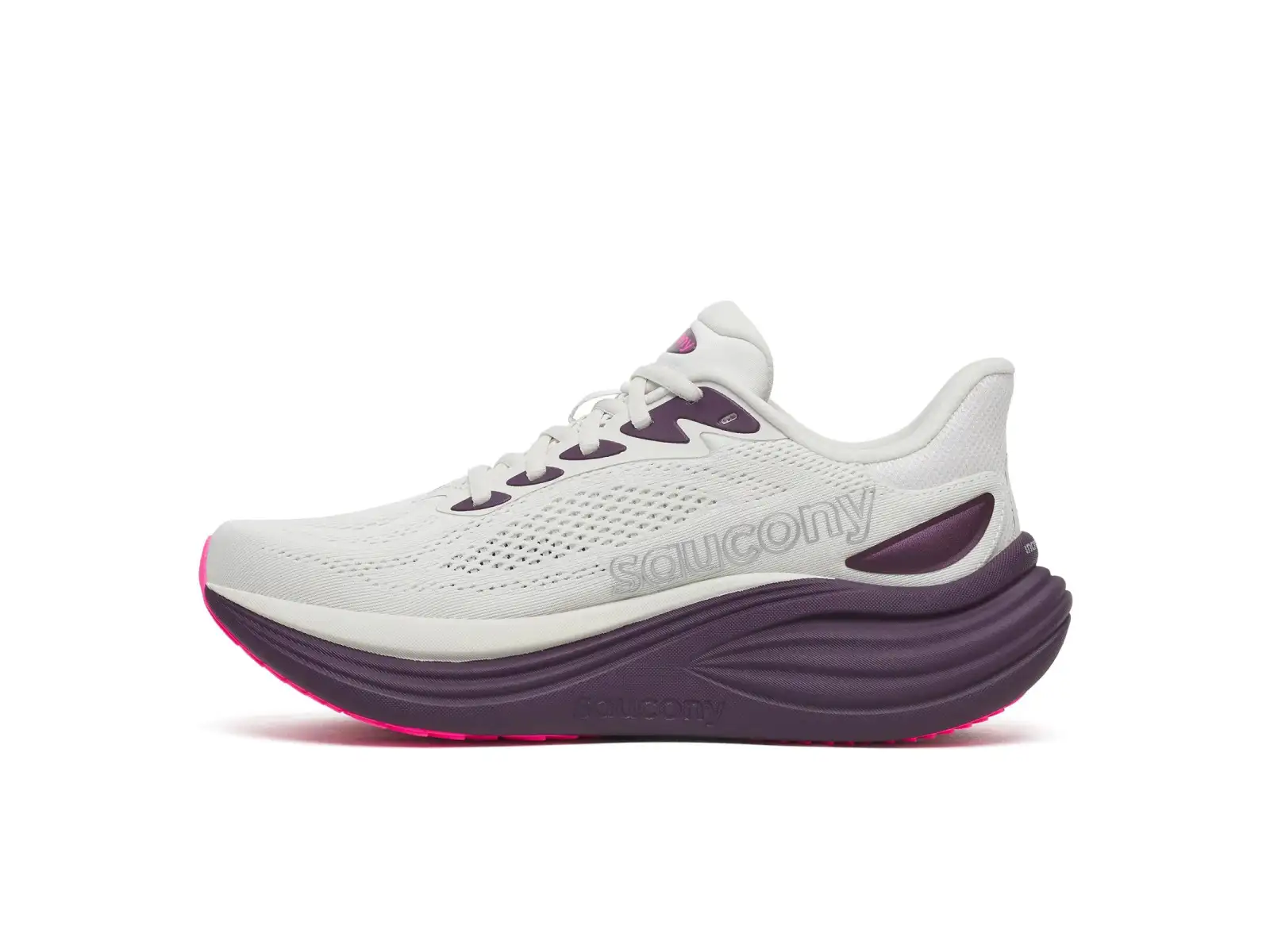 Saucony Triumph 24 Damen-Laufschuhe Quartz/Eggplant