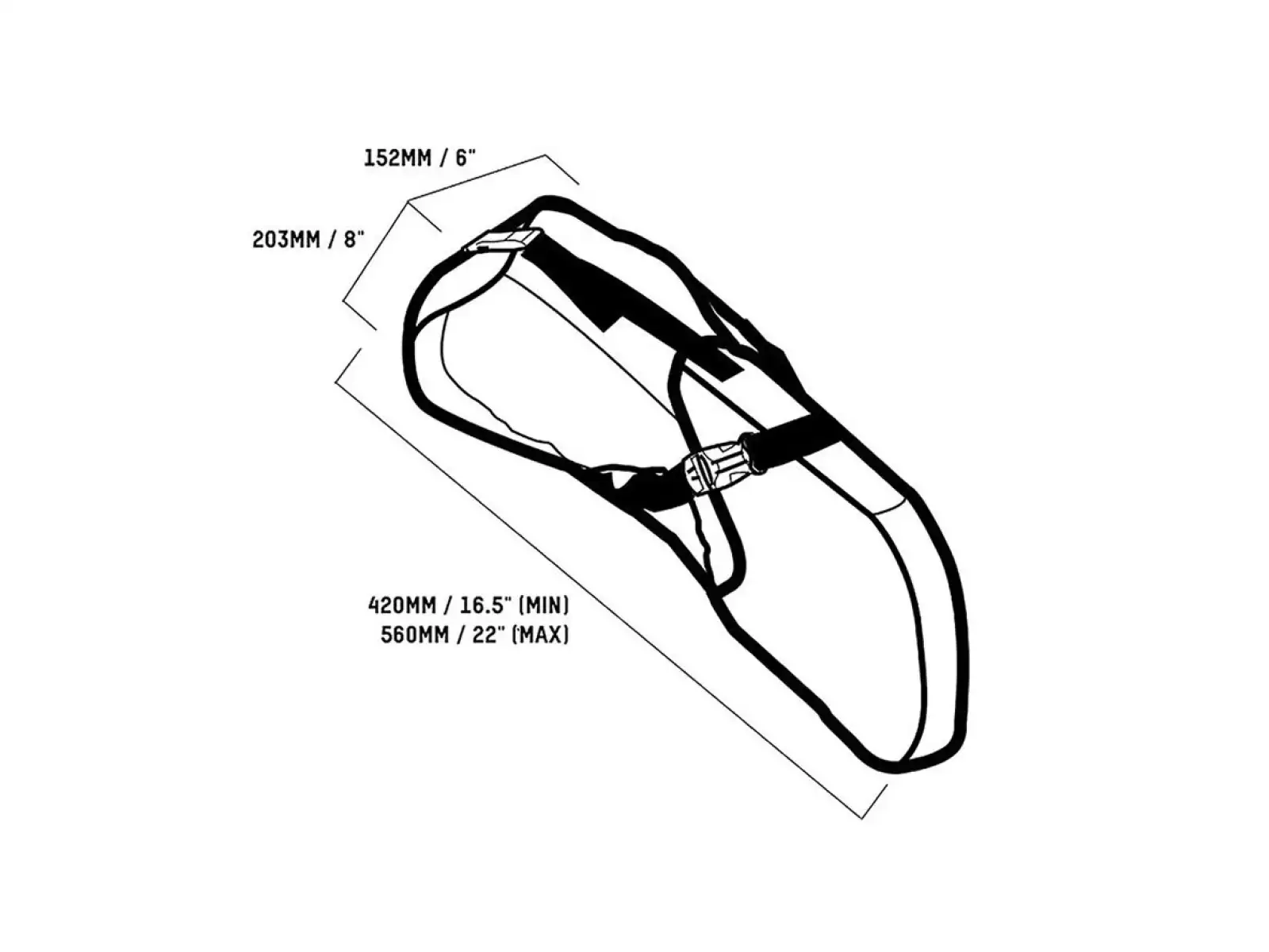 Blackburn Outpost Seat Bag Satteltasche