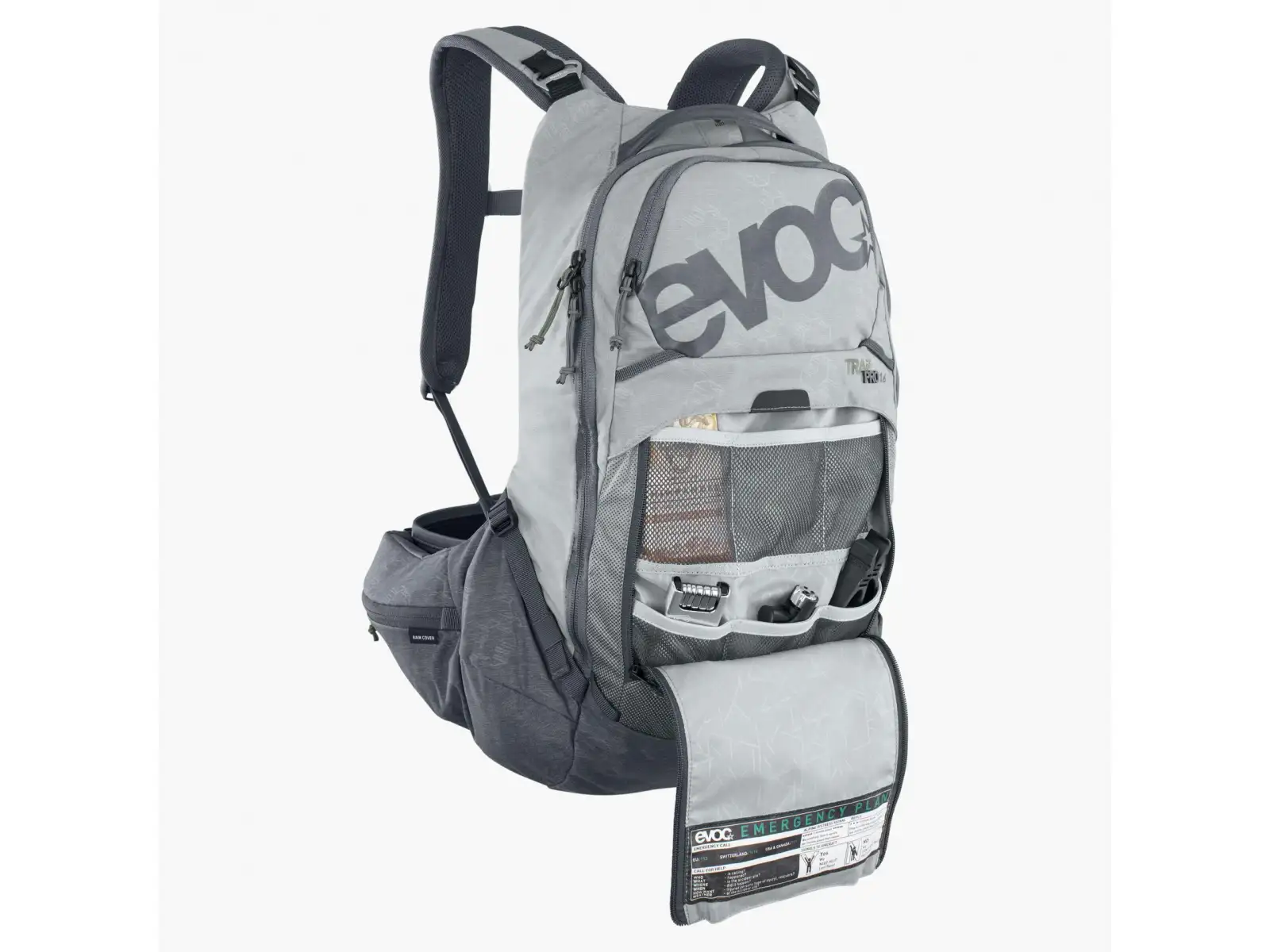 Evoc Trail Pro 16 Rucksack 16 l Stone/Carbon Grey