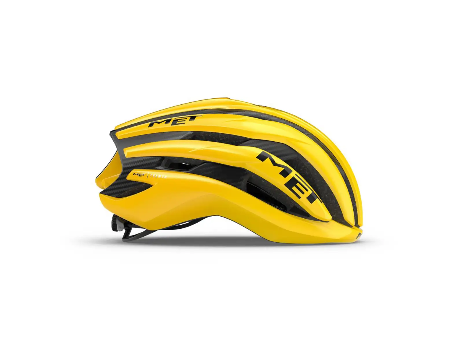 MET Trenta 3K Carbon MIPS Helm Jaune Limited Edition