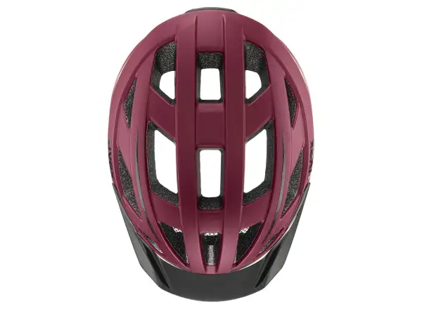 Uvex City I-vo 2 Helm Cranberry Matt