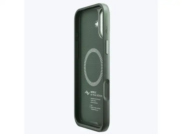 Peak Design Mobile Everyday Fabric Case iPhone 16 Plus Hülle für das Handy in Salbei