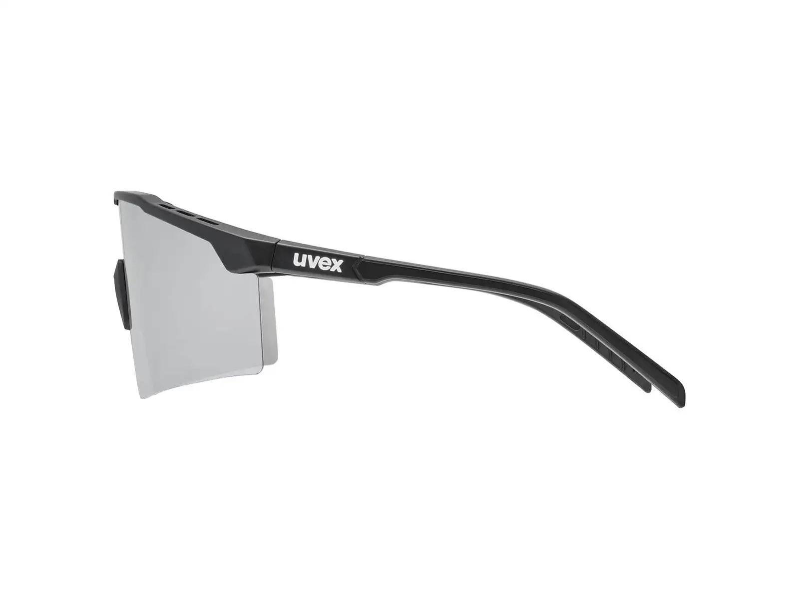 Uvex Flowline Sportbrille Black Matt/Mir.Silver