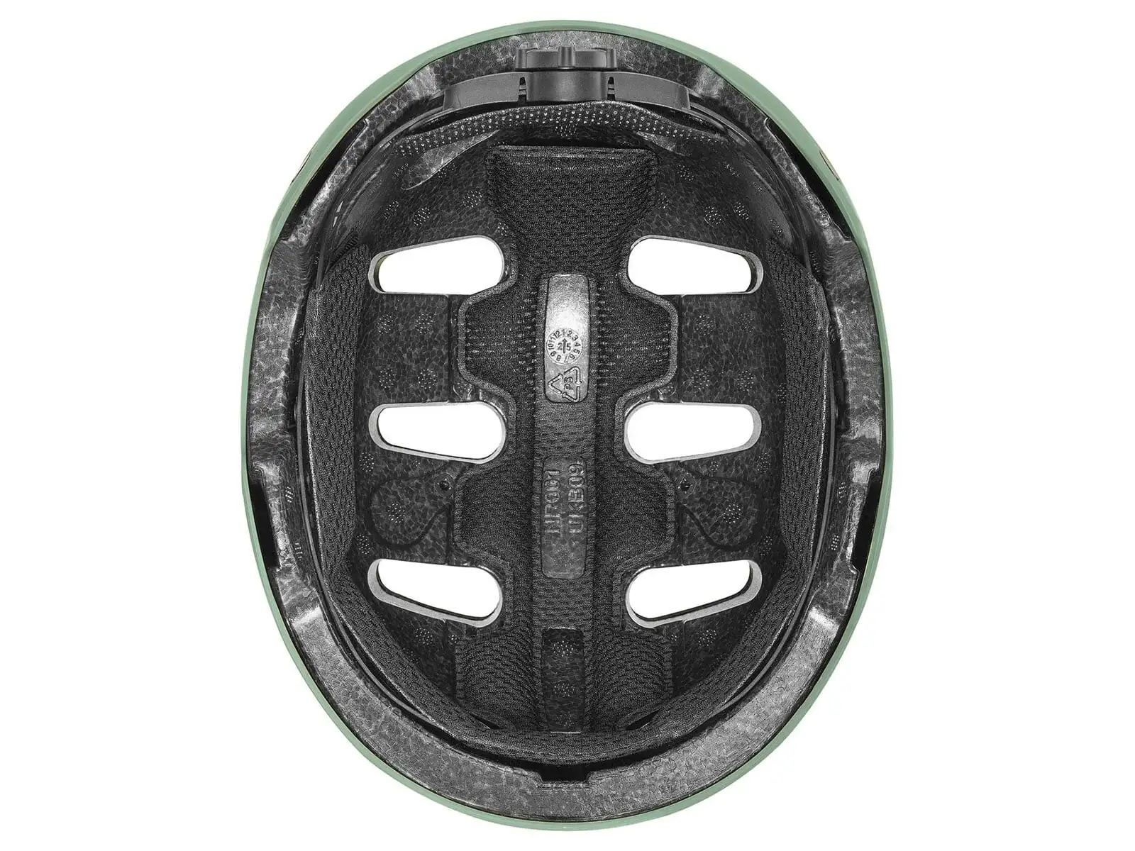 Uvex Kid 4 Style Kinderhelm Bam Moss Green/Papaya Matt