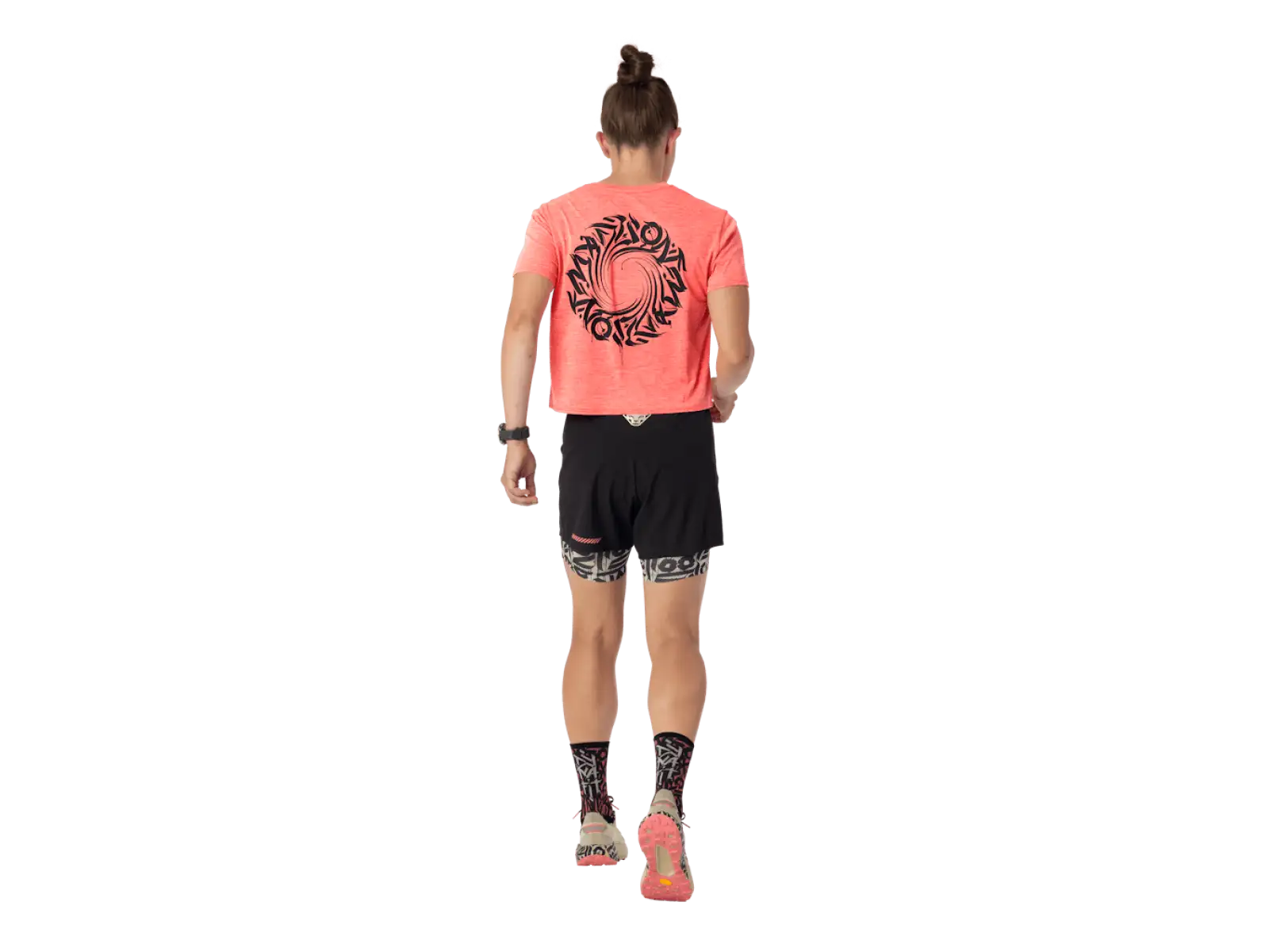 Dynafit Trail 2v1 Damen Laufshorts Black Out/Overcast