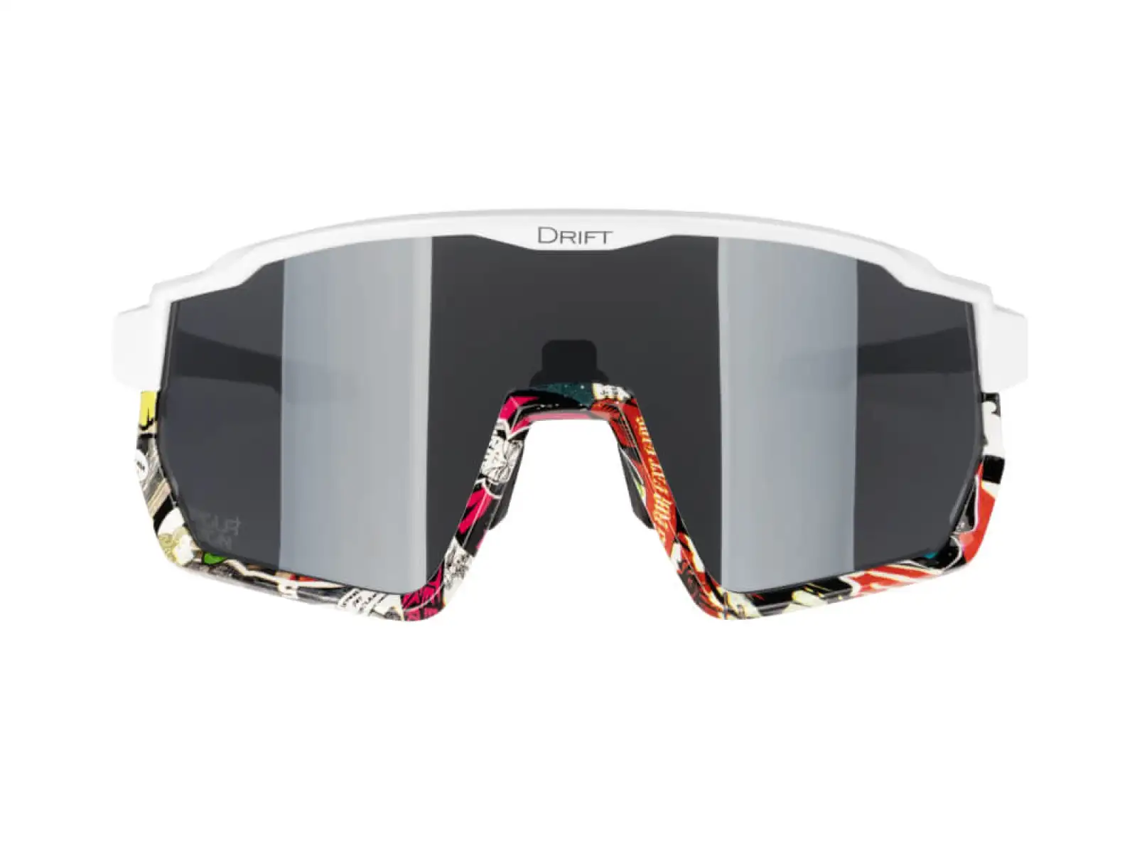 Force Drift Herrenbrille weiß/vivid/grau polarisierte Gläser