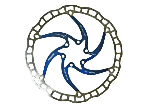 Ashima ARO-08 Bremsscheibe 180 mm Blau
