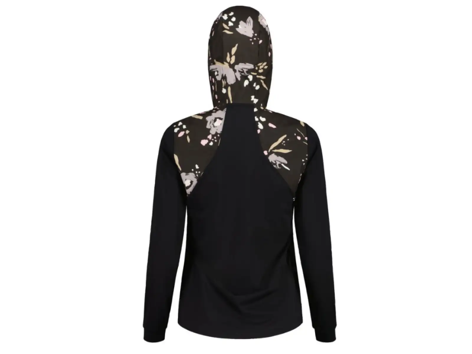 Maloja SennesM. Printed Damenjacke Deep Black Brushflower