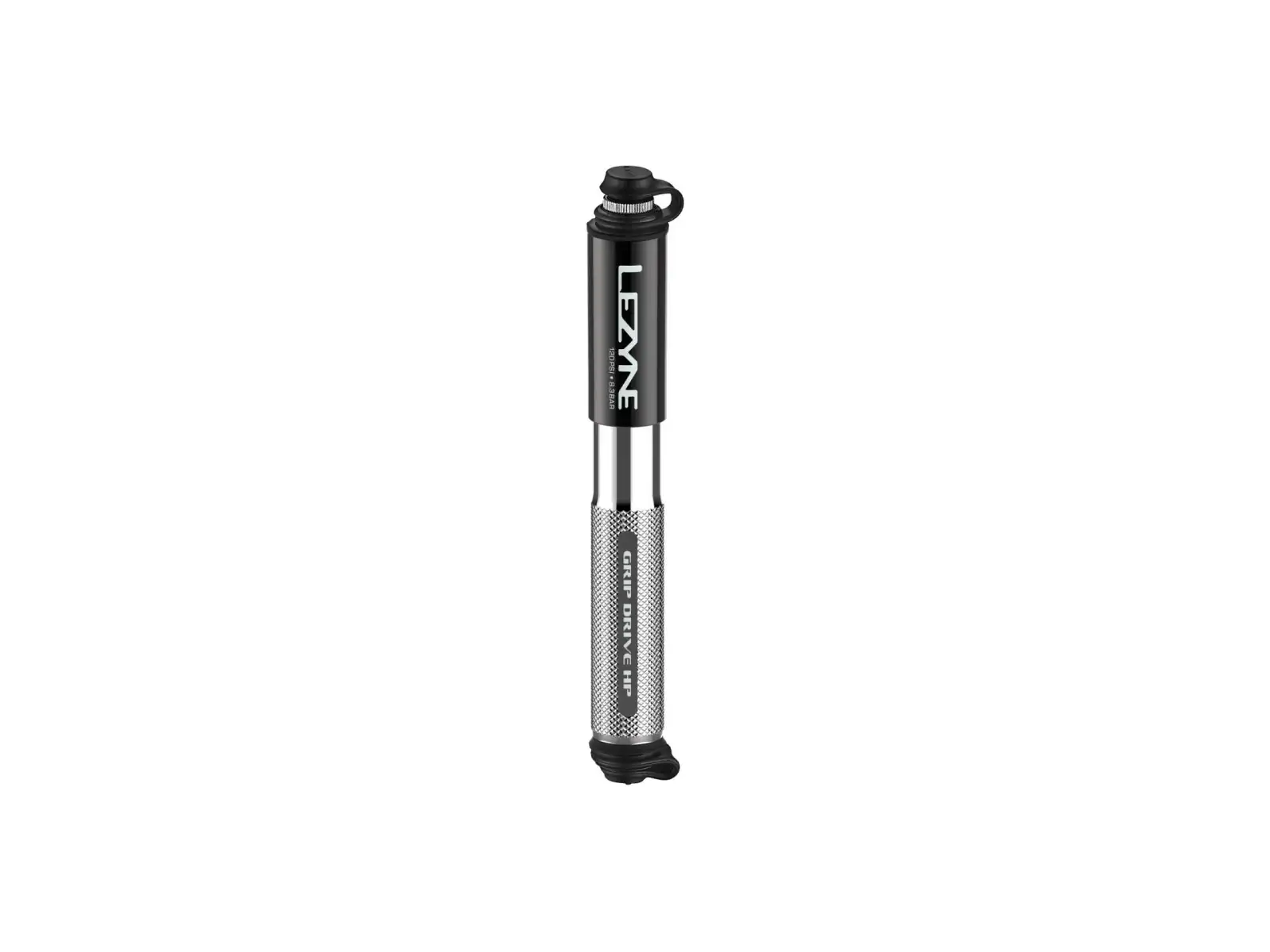 Lezyne Grip Drive HP Pumpe Silber
