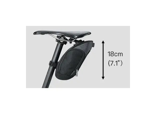 Topeak Mondo Pack Satteltasche 1,2 l Schwarz