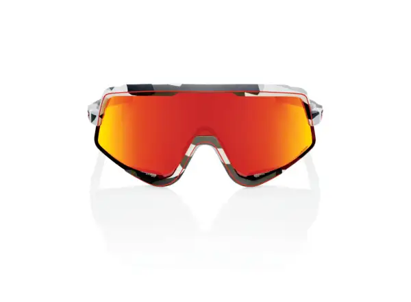 100% Glendale HiPER Red Multilayer Brille grau Camouflage/Rot.