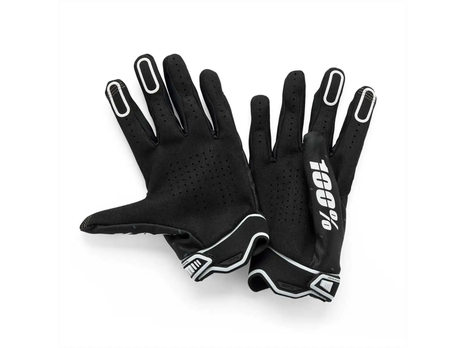 100% Ridefit Herren Handschuhe schwarz