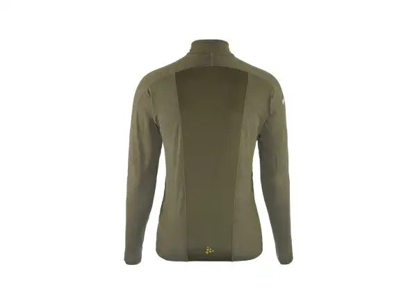 Craft ADV SubZ Wool Herren Laufshirt Langarm grün