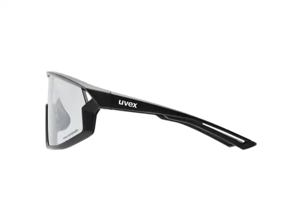 Uvex Skyryse V Sonnenbrille Black Matt/Litemirror Silver