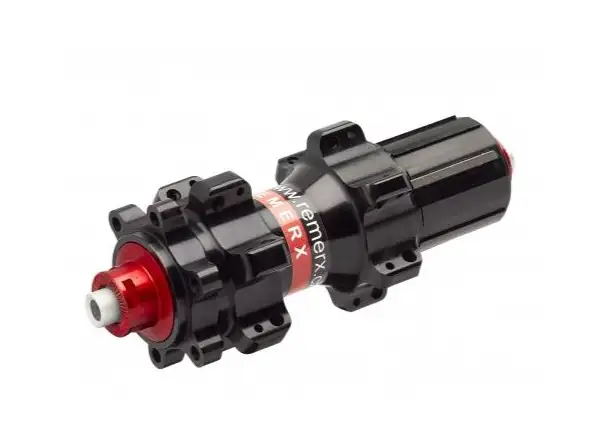 Remerx RX 2213/24 (RX 2538) MTB Hinterradnabe 5x135 24 Löcher Shimano Freilaufkörper, schwarz