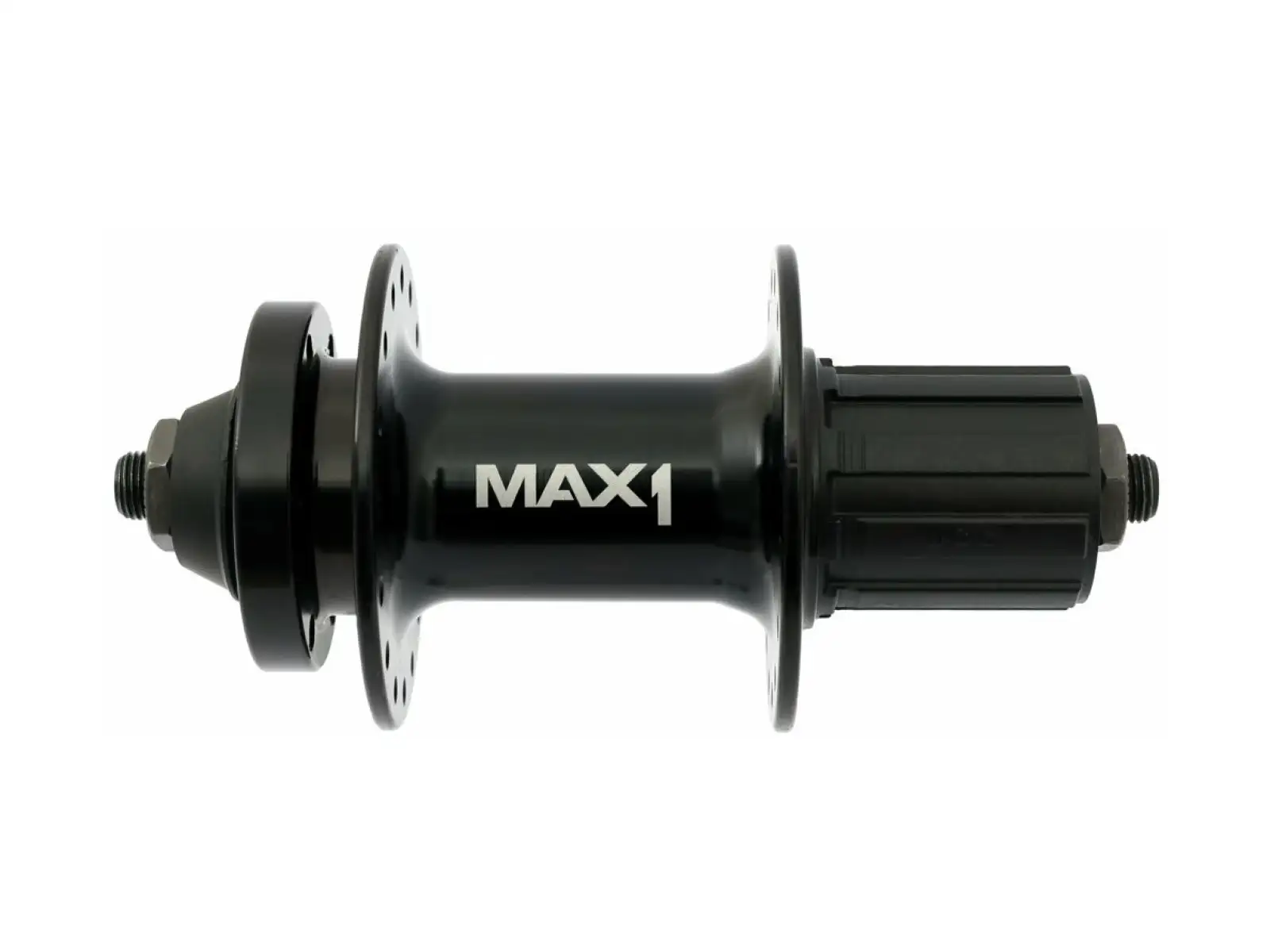MAX1 Sport Hinterradnabe 5x135 mm schwarz 32 Löcher Nut HG9