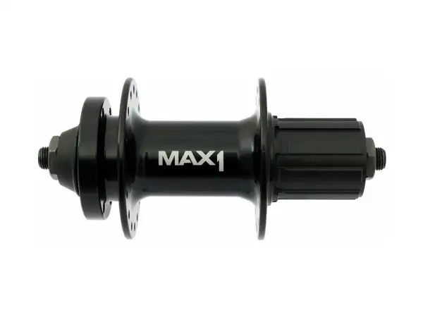 MAX1 Sport Hinterradnabe 5x135 mm schwarz 32 Löcher Nut HG9