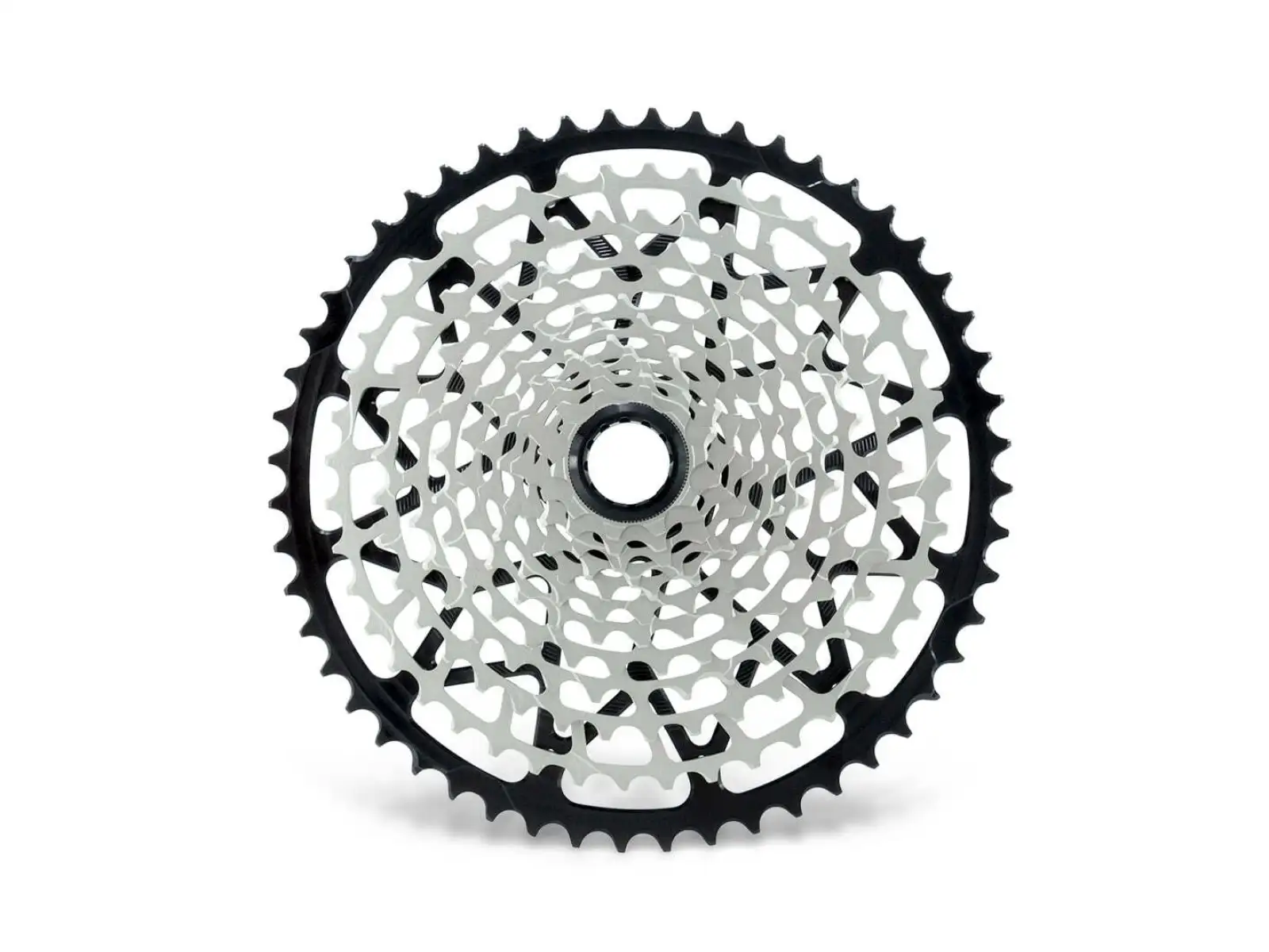 Garbaruk 12-Gang-Kassette 10-52T für Shimano Micro Spline Freilauf Nickel/Schwarz.