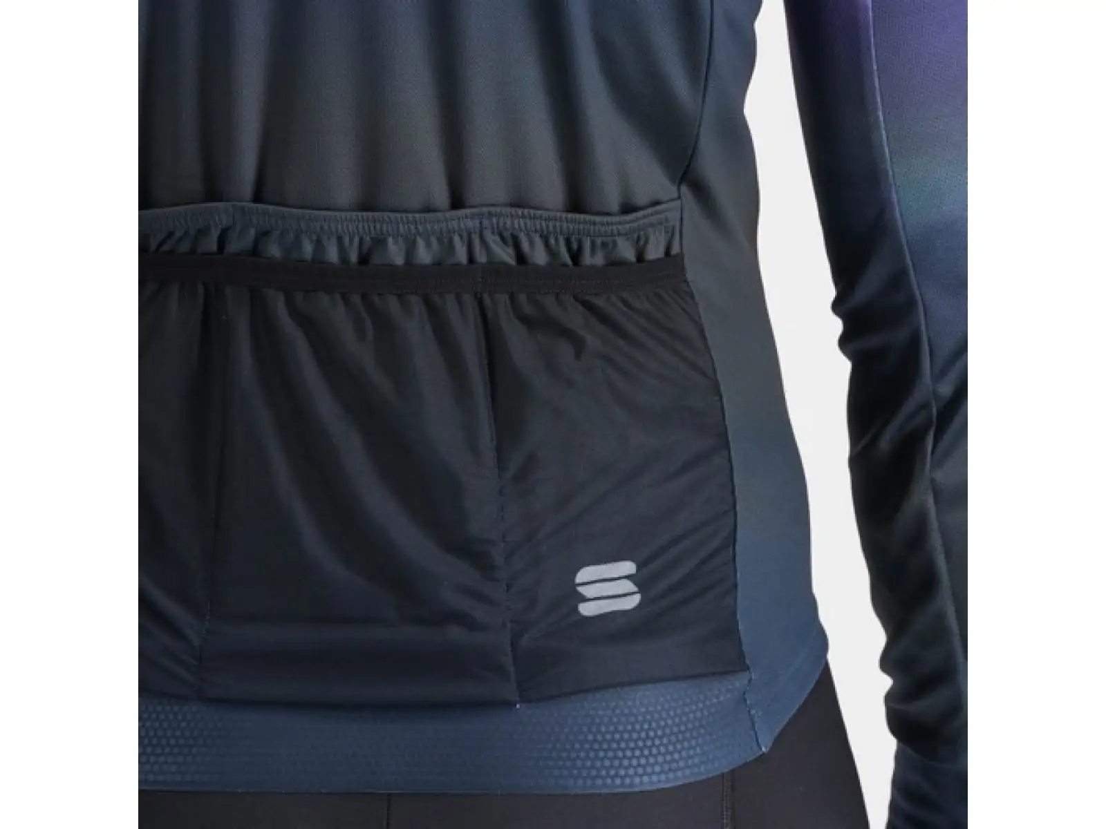 Sportful Flow Supergiara Thermal Herrentrikot Langarm Galaxy Blue/Black
