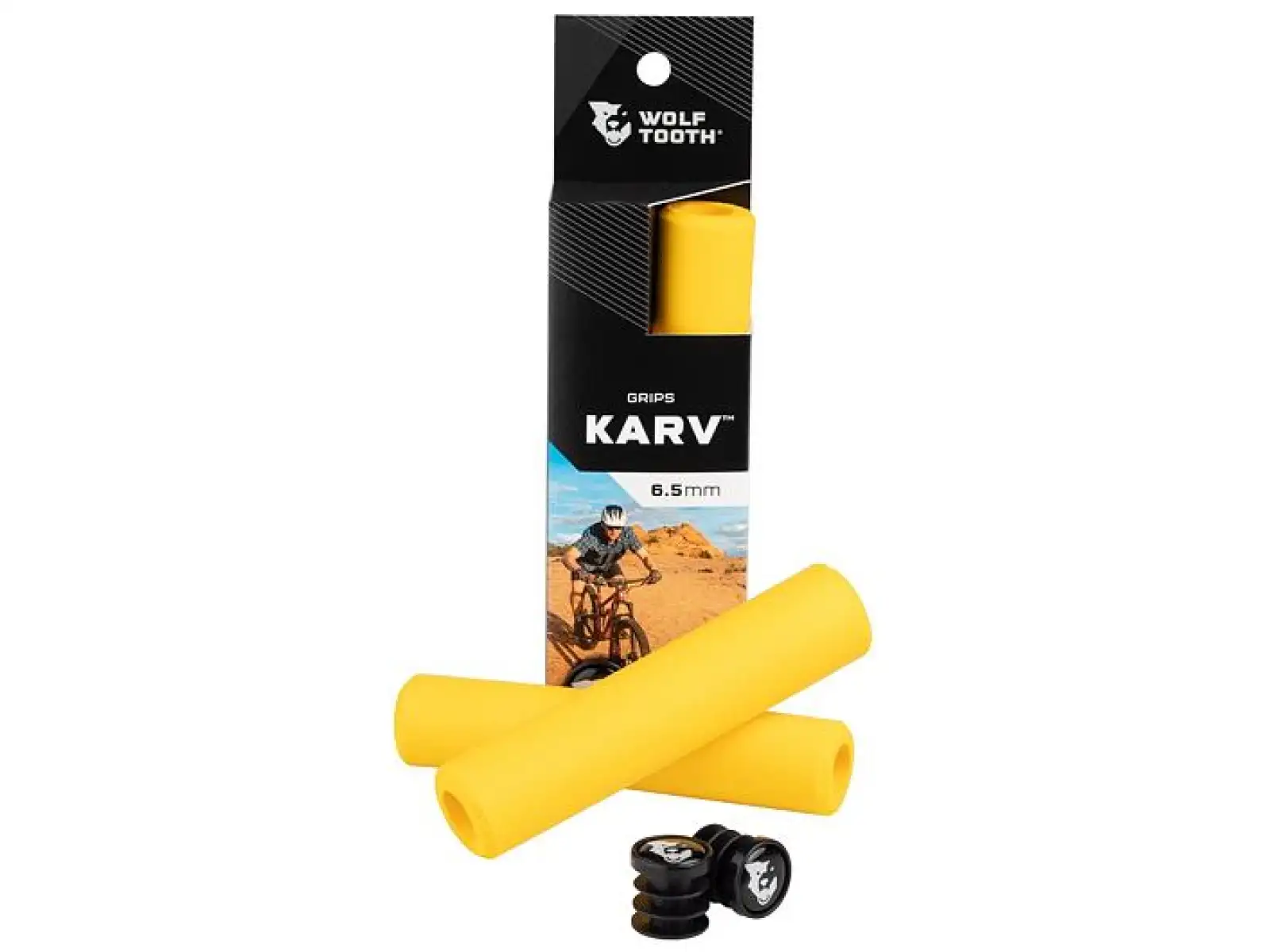 Wolt Tooth Grips Karv 6.5mm Gelb