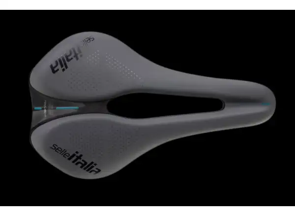 Selle Italia Novus Boost EVO Gravel TM Superflow L3 Sattel Grau
