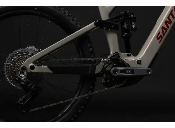 Santa Cruz Vala 1 C MX R-Kit CH Vollgefedertes E-Bike Gloss Grey