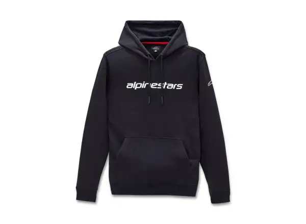 Alpinestars Linear Hoodie Kapuzenpullover Schwarz/Weiß