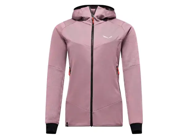 Salewa Sella Crevasse Hooded Damenhoodie Zephyr