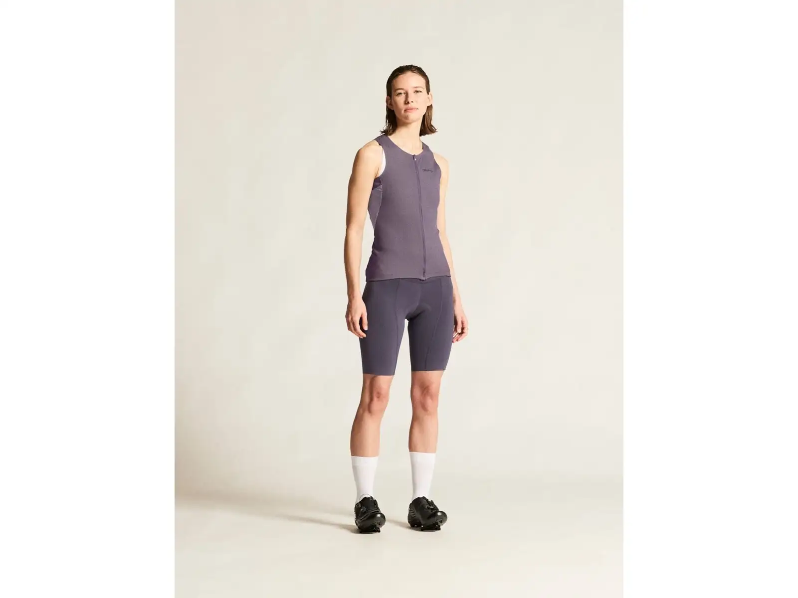 Craft Endur C2 Damen Radhose kurz mit Polster lila