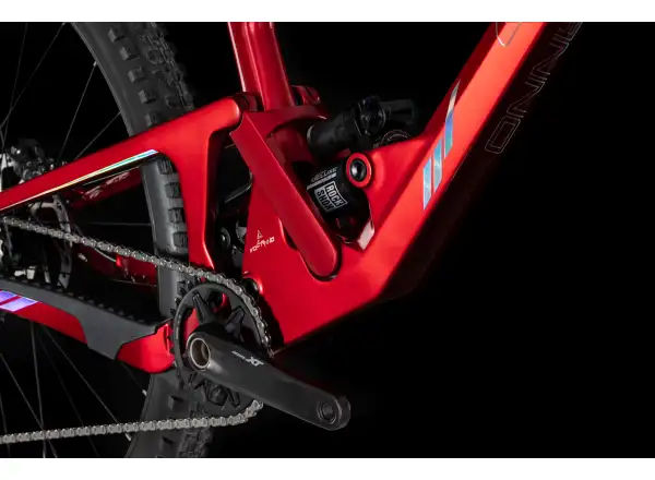 4ever Volcanno Vesuv Fully Mountainbike - Flame Red/Hologram