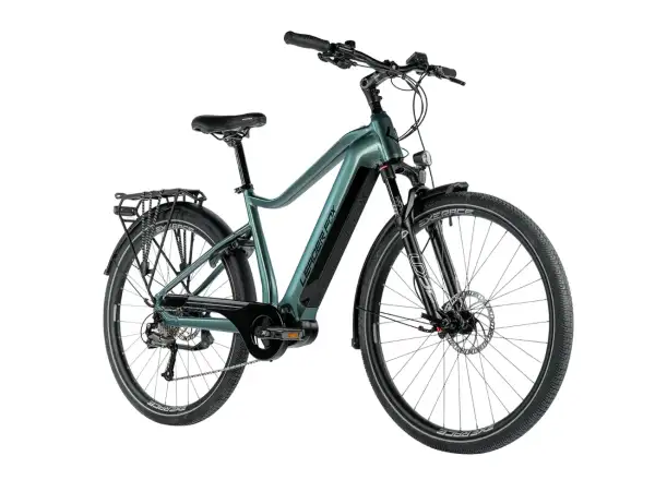 Leader Fox Denver 28 Herren-Trekking-E-Bike grün
