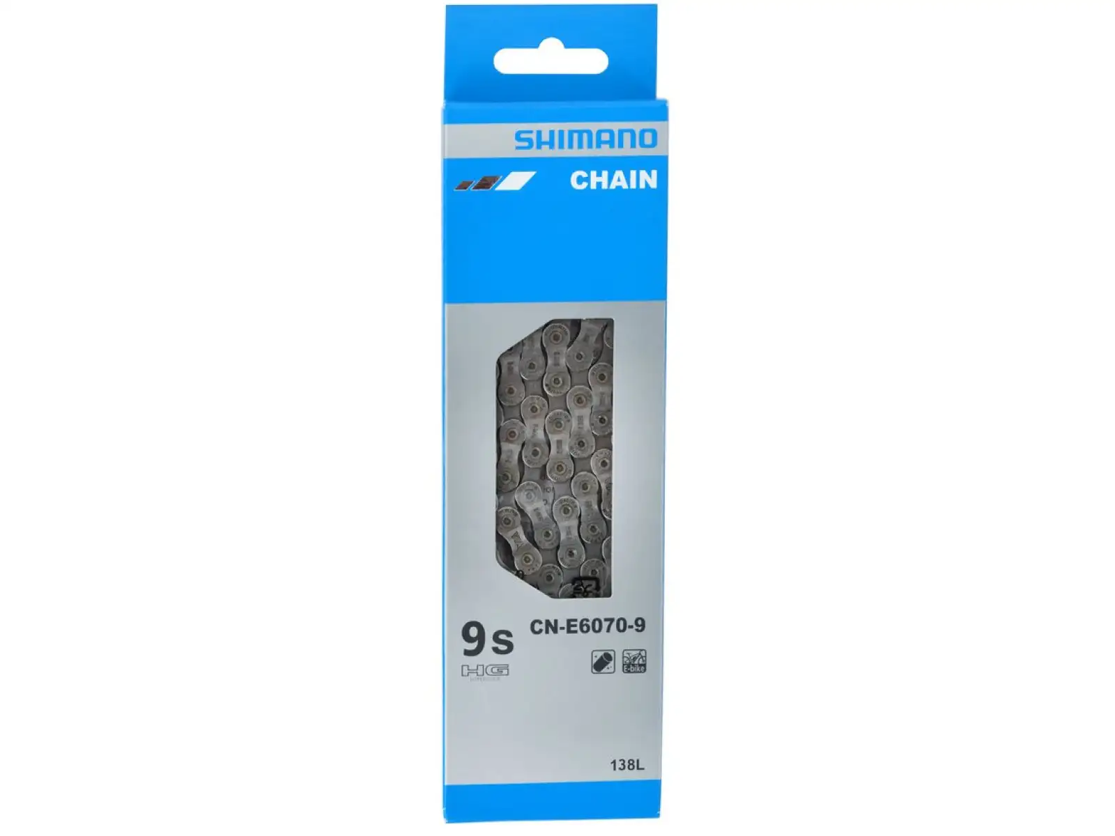 Shimano CN-E6070-9 Kette für E-Bikes 9-fach 138 Glieder