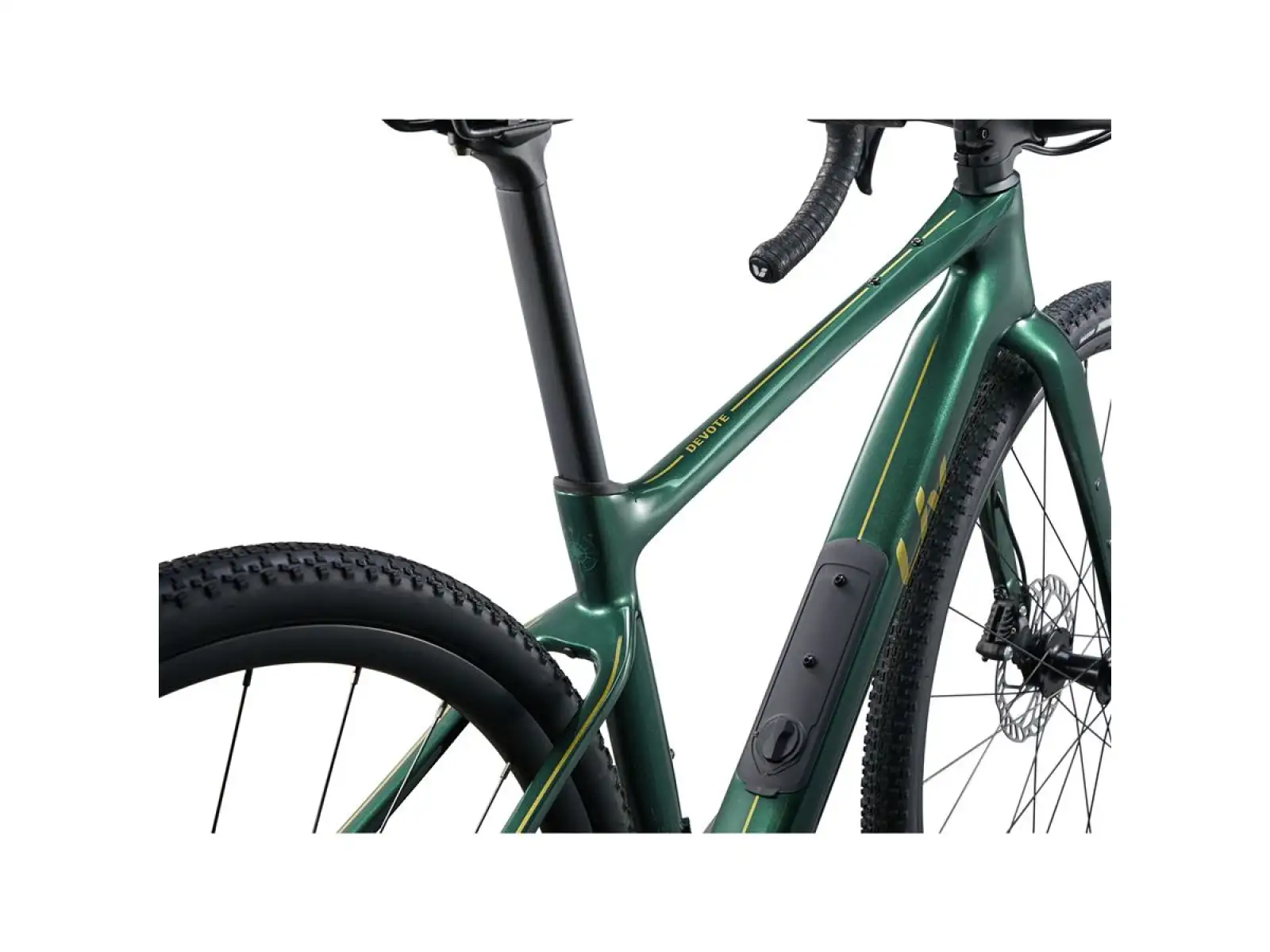 Liv Devote Advanced 2 Gravelbike im Kelp Forest Design.
