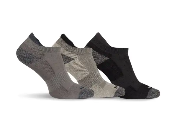 Merrell Charh Wool Everyday tiefe Socken Holzkohle Heather (3 Paare)
