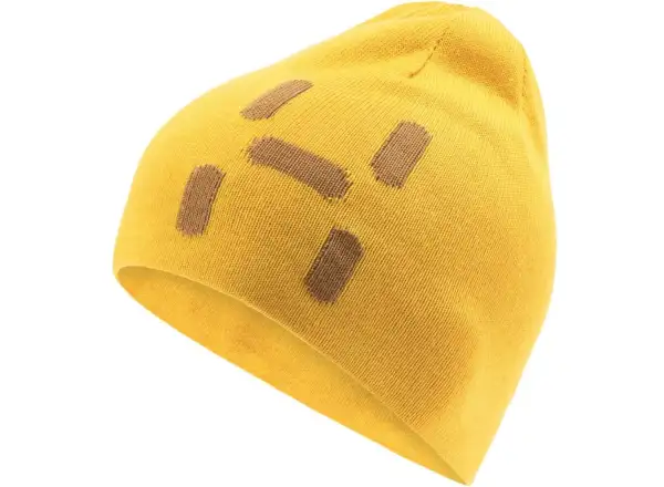 Haglöfs Wendbares Logo Mütze Herbstblätter/Zimtbraun