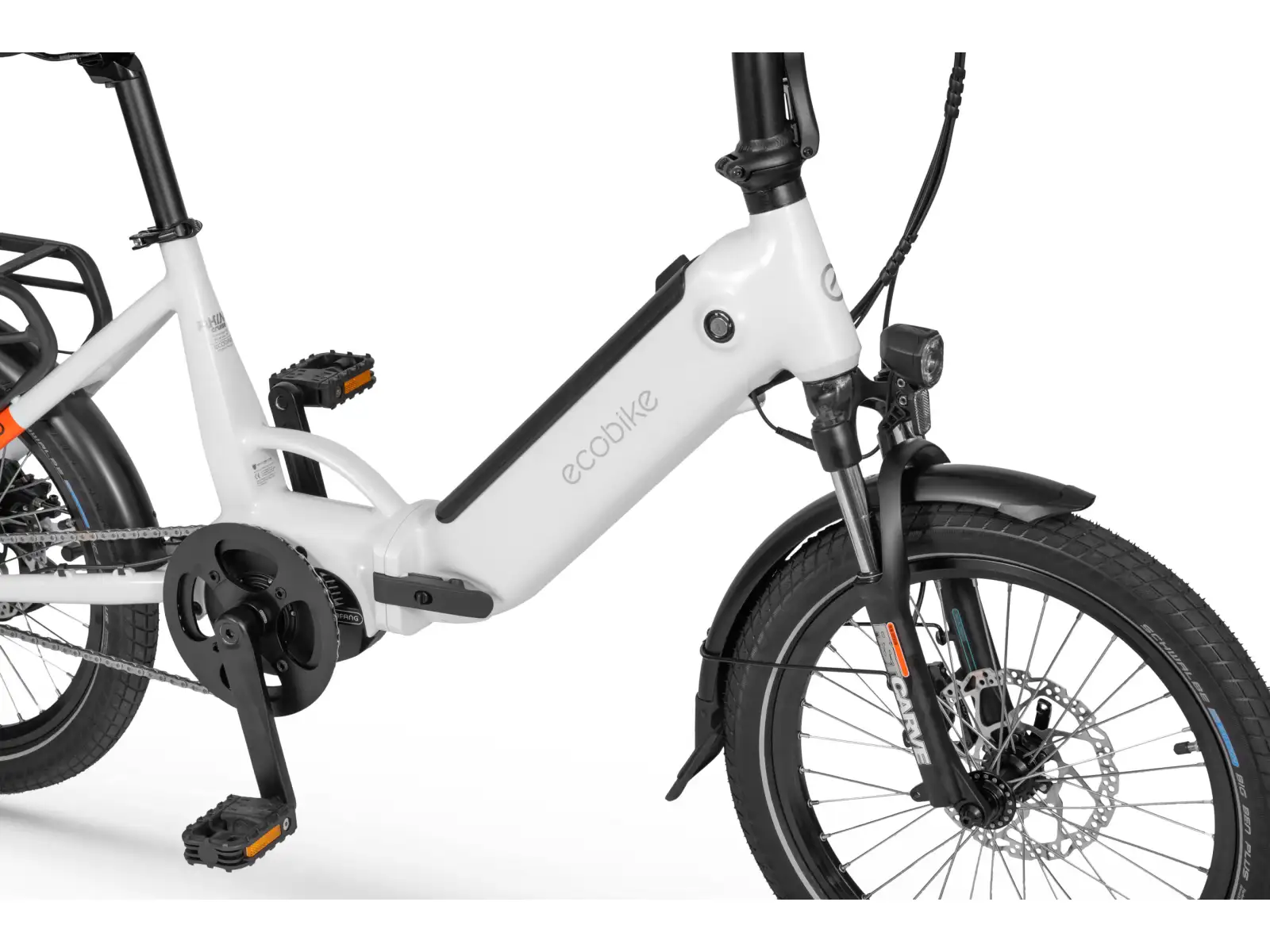 Ecobike Rhino Cruise 630 Wh Arctic weiß faltbares Elektrofahrrad