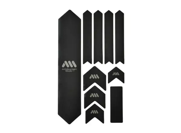 All Mountain Style Rahmen-Schutzaufkleber Extra Black/Silver