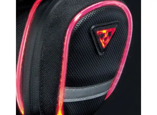 Topeak Aero Wedge iGlow Small Satteltasche mit Riemen