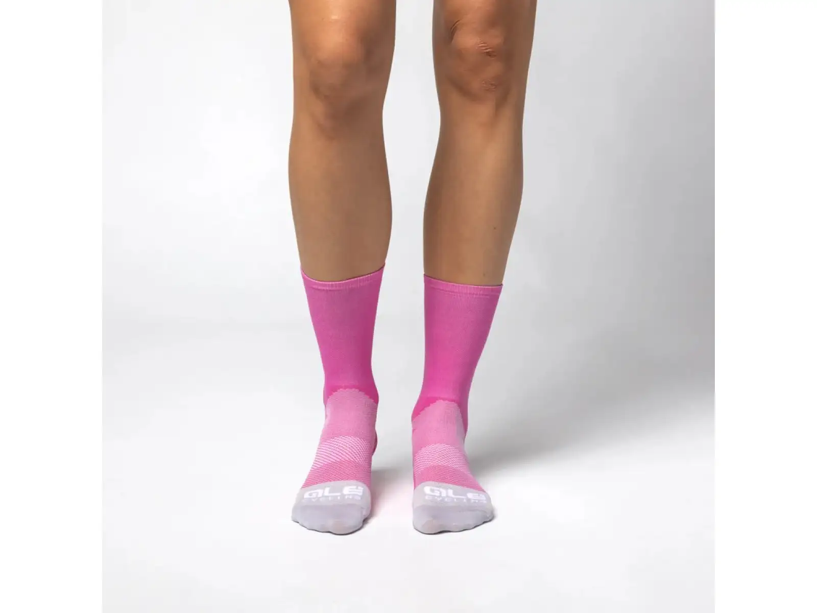 Alé Color Block T-Care Plus Damen Socken Fuchsia