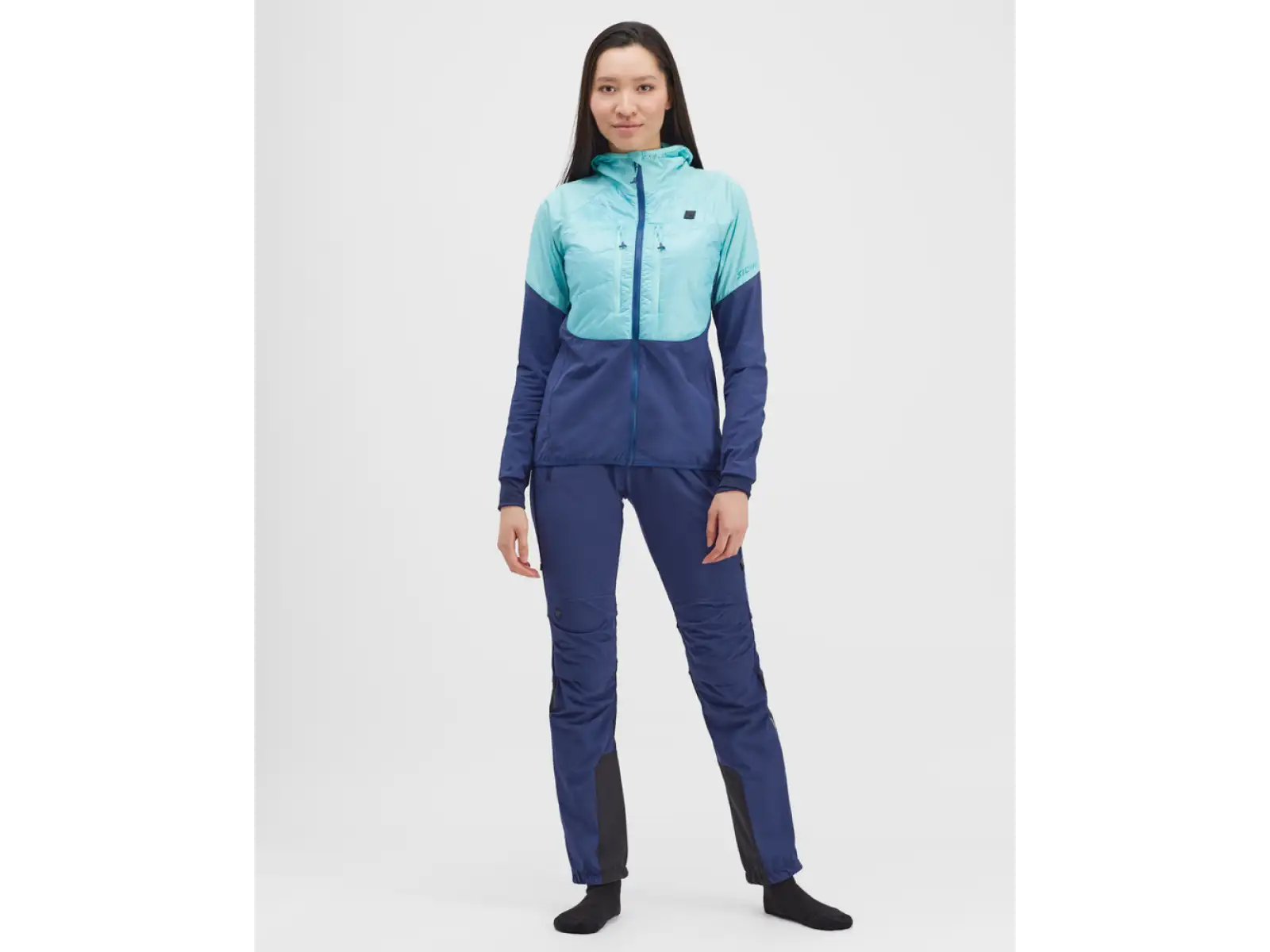 Silvini Asprino Damenjacke Marine/Türkis