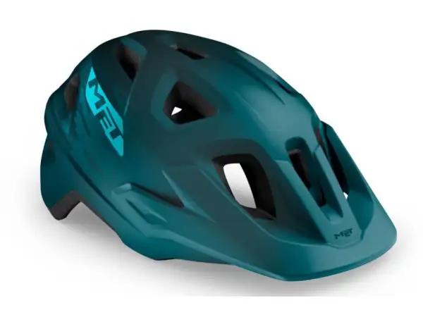 MET Echo Helm Petrol Blau Matt